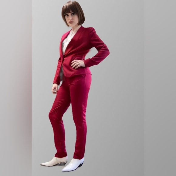 Cranberry Blazer, Size Small - Picture 11 of 13